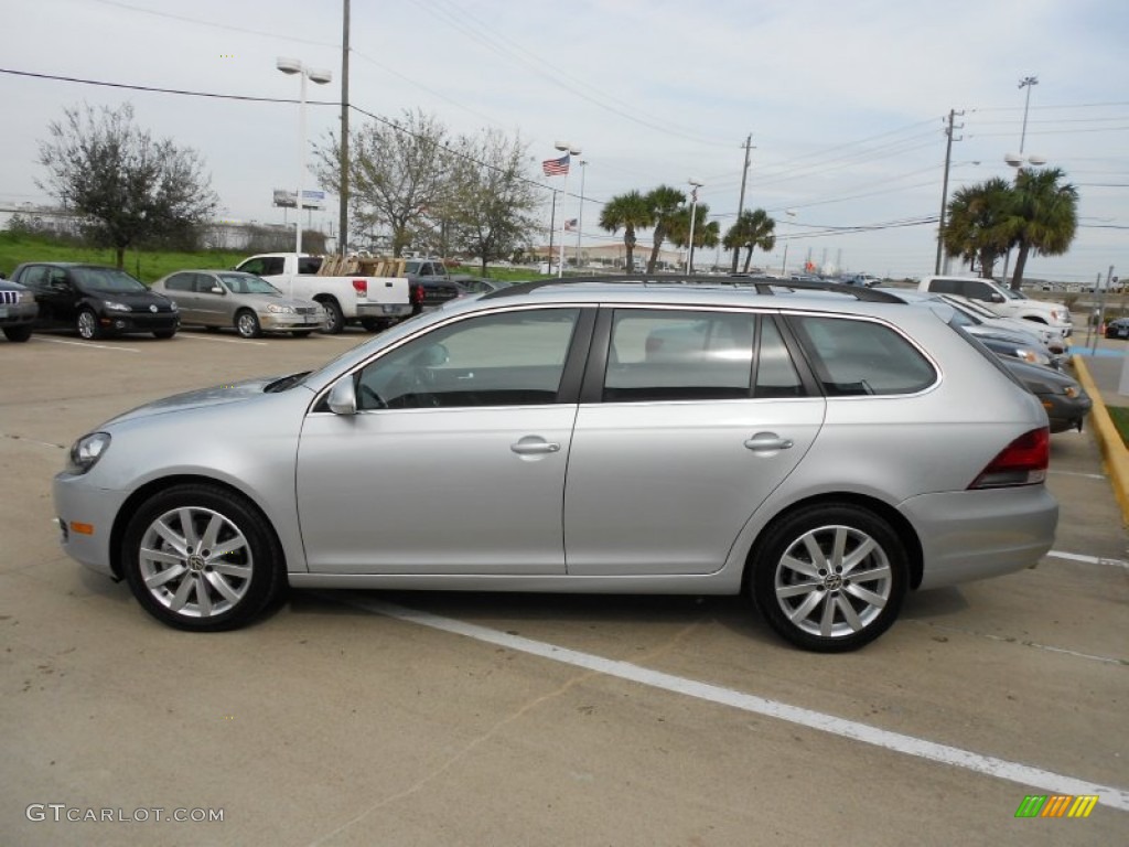 Reflex Silver Metallic 2012 Volkswagen Jetta TDI SportWagen Exterior Photo #61474731