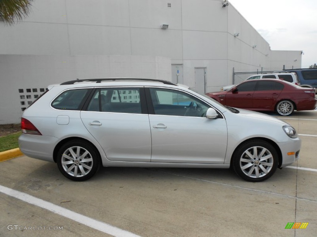 Reflex Silver Metallic 2012 Volkswagen Jetta TDI SportWagen Exterior Photo #61474758