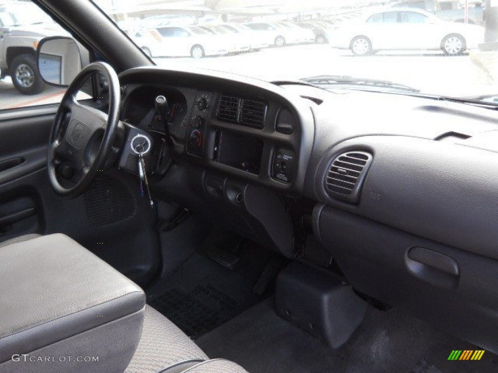 1998 Ram 1500 ST Regular Cab - Intense Blue Pearl / Black photo #12