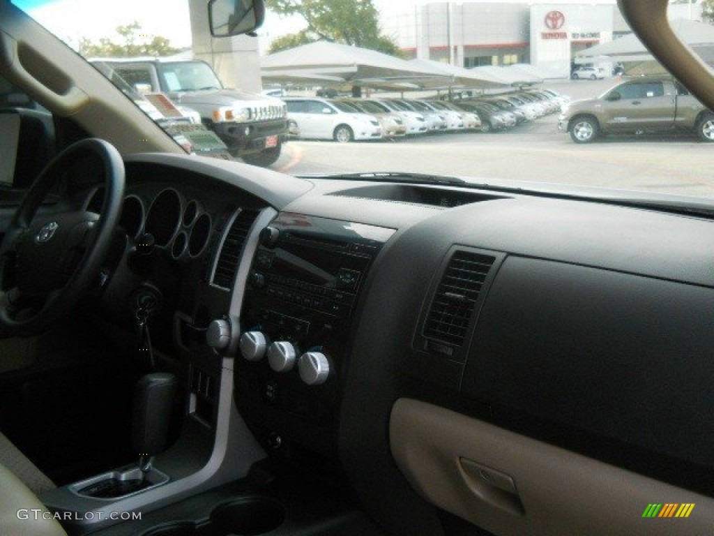 2010 Tundra SR5 CrewMax - Black / Sand Beige photo #16