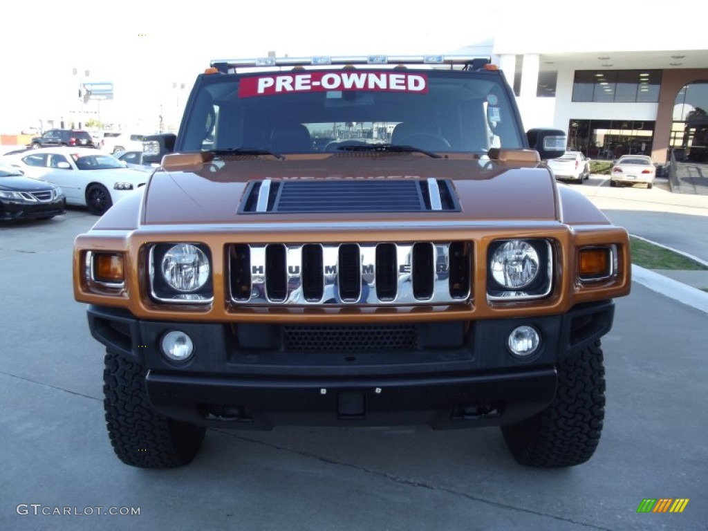 2006 H2 SUV - Fusion Orange / Ebony photo #7