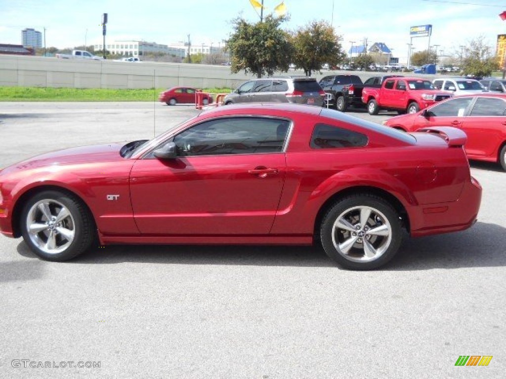 2006 Mustang GT Premium Coupe - Redfire Metallic / Light Graphite photo #4