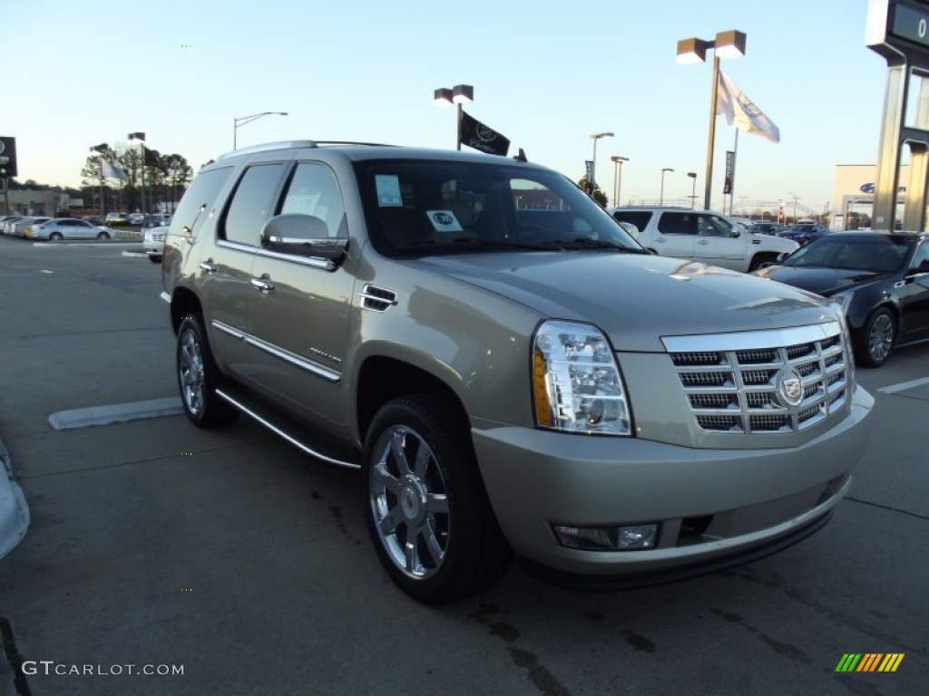 2012 Escalade Luxury - Gold Mist Metallic / Cashmere/Cocoa photo #2