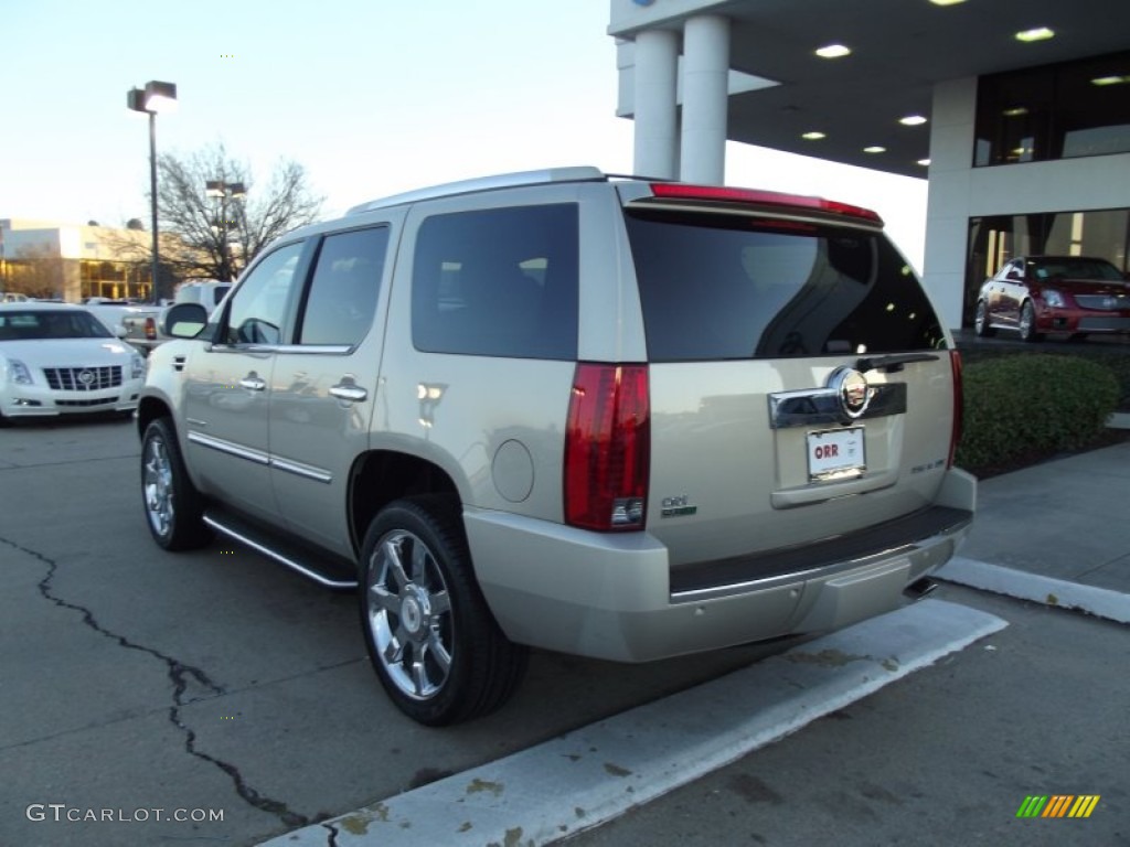 2012 Escalade Luxury - Gold Mist Metallic / Cashmere/Cocoa photo #4