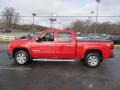 2009 Fire Red GMC Sierra 1500 SLE Z71 Crew Cab 4x4  photo #6