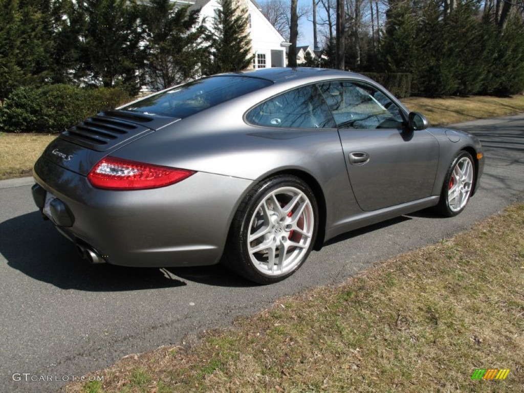 Meteor Grey Metallic 2009 Porsche 911 Carrera S Coupe Exterior Photo #61477422