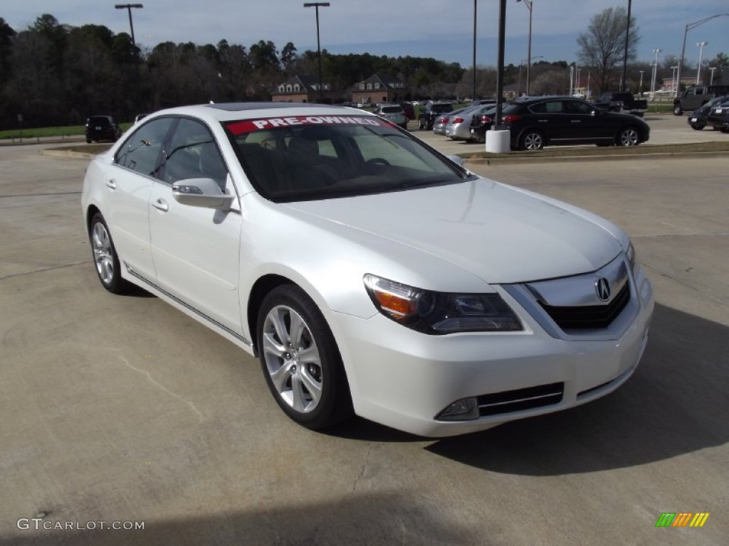 Alberta White Pearl 2010 Acura RL Technology Exterior Photo #61477878