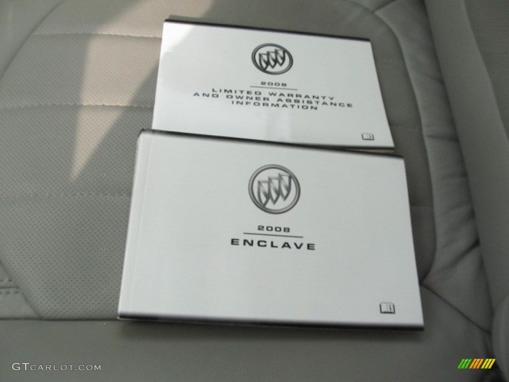 2008 Enclave CXL AWD - Platinum Metallic / Titanium/Dark Titanium photo #23