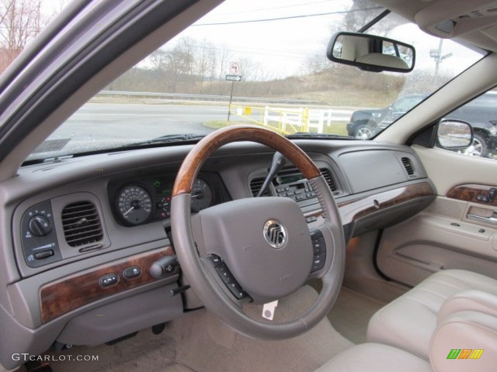 2006 Mercury Grand Marquis LS Medium Light Stone Dashboard Photo #61478313