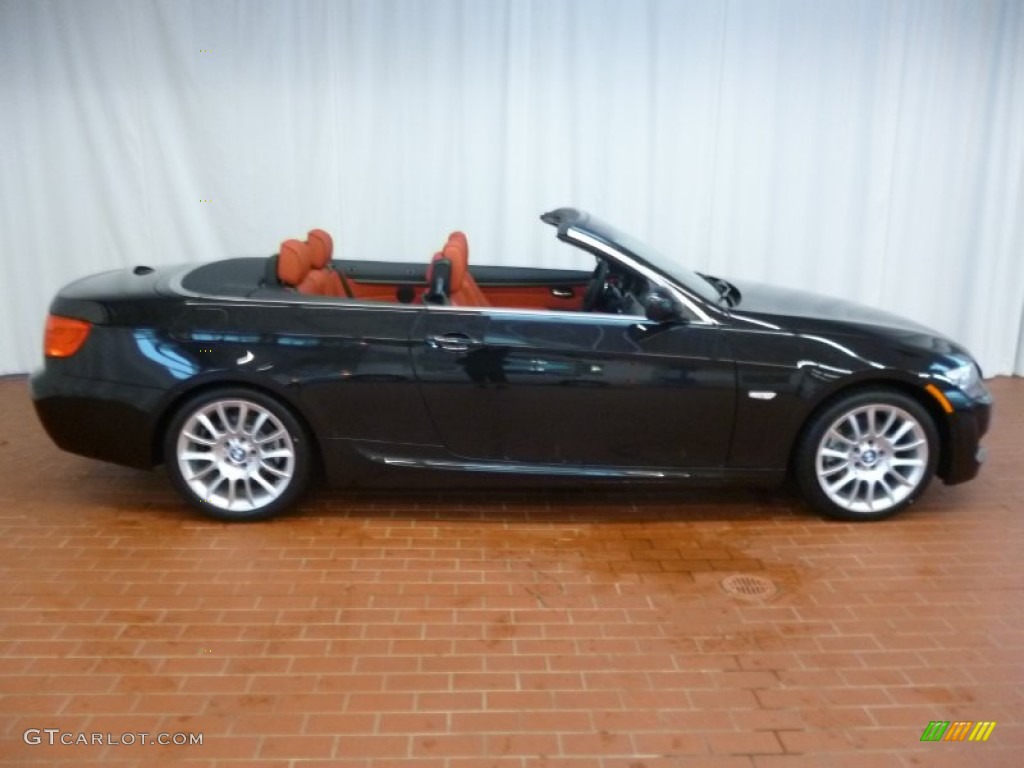 Black Sapphire Metallic 2012 BMW 3 Series 328i Convertible Exterior Photo #61479261
