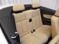 2012 BMW 1 Series Savanna Beige Interior Rear Seat Photo