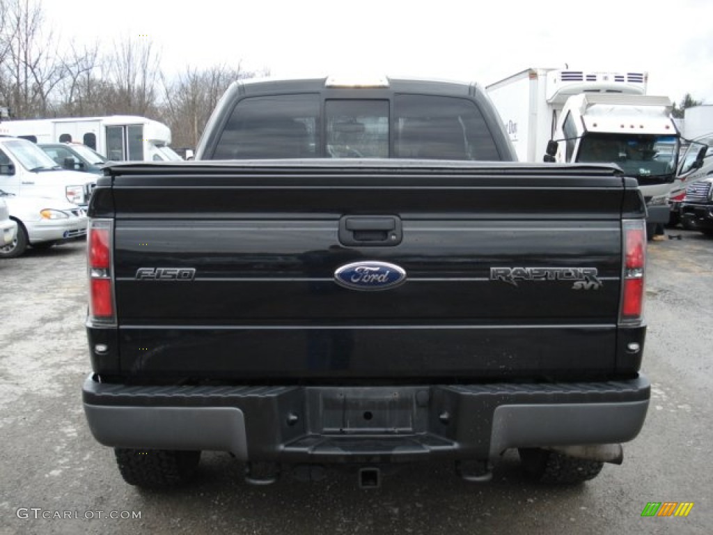 2010 F150 SVT Raptor SuperCab 4x4 - Tuxedo Black / Raptor Black photo #7