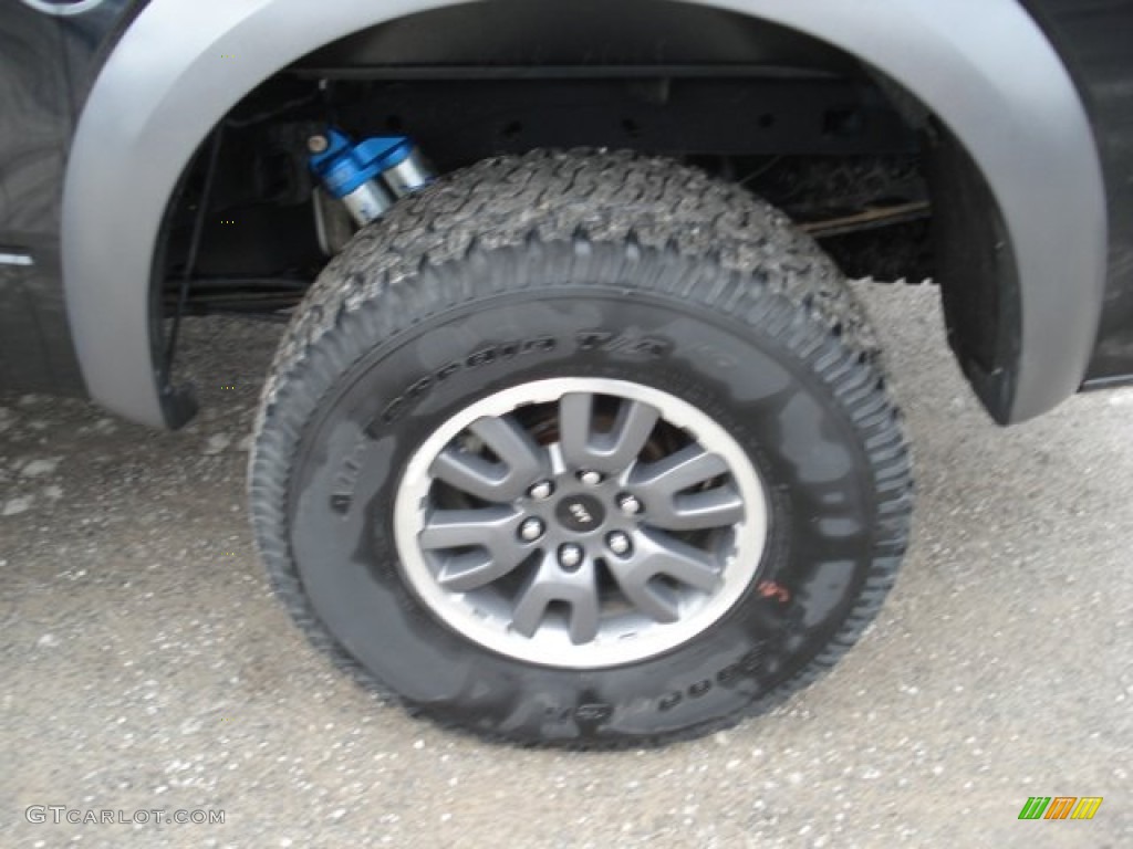 2010 F150 SVT Raptor SuperCab 4x4 - Tuxedo Black / Raptor Black photo #9