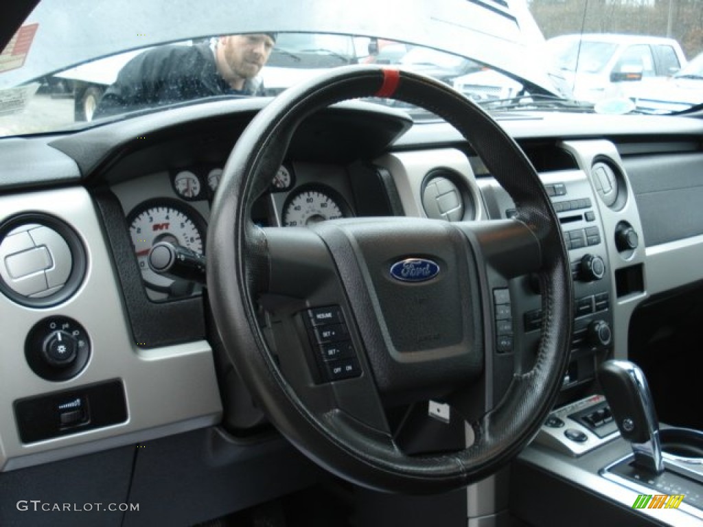 2010 F150 SVT Raptor SuperCab 4x4 - Tuxedo Black / Raptor Black photo #10