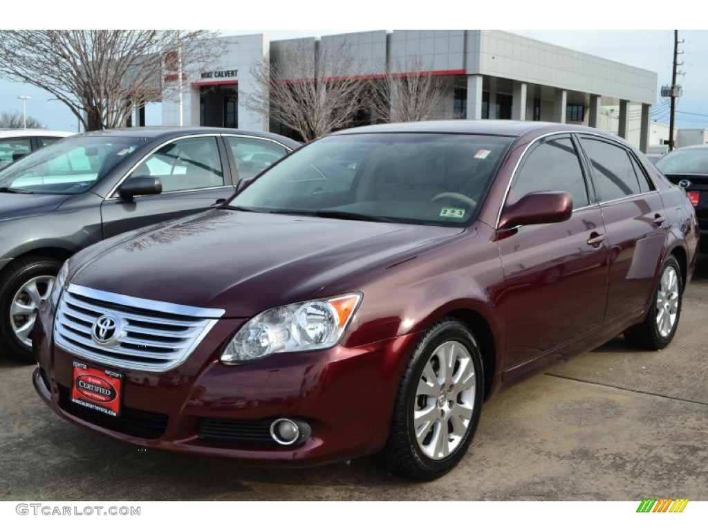 2010 Avalon XLS - Cassis Red Pearl / Ivory photo #1