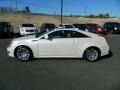 White Diamond Tricoat 2011 Cadillac CTS Coupe Exterior