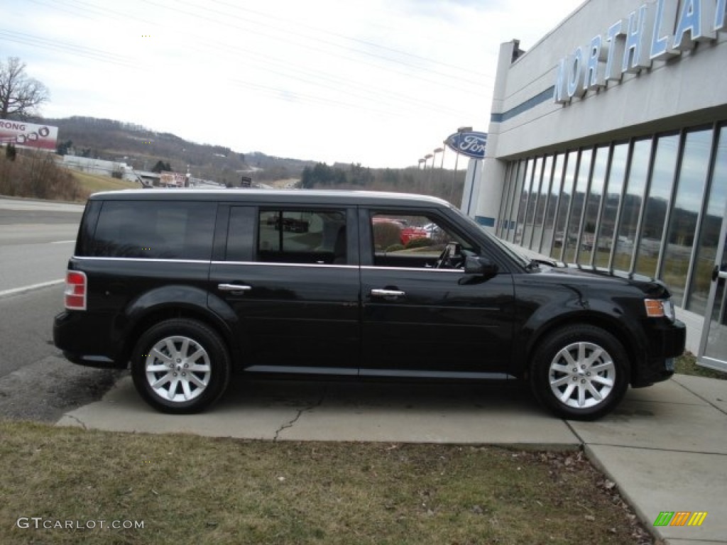 2011 Flex SEL AWD - Tuxedo Black Metallic / Charcoal Black photo #1