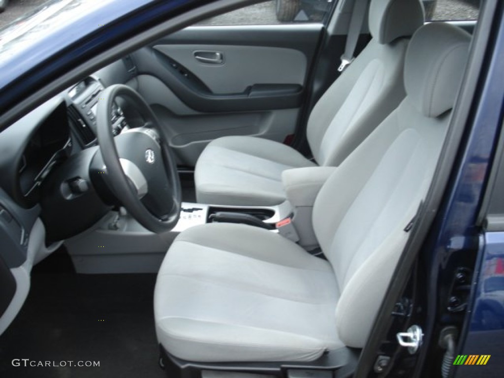 2009 Elantra GLS Sedan - Regatta Blue / Gray photo #11