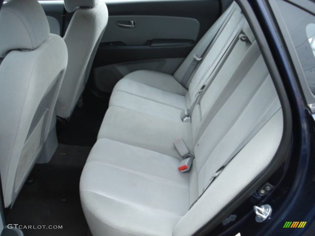 2009 Elantra GLS Sedan - Regatta Blue / Gray photo #13