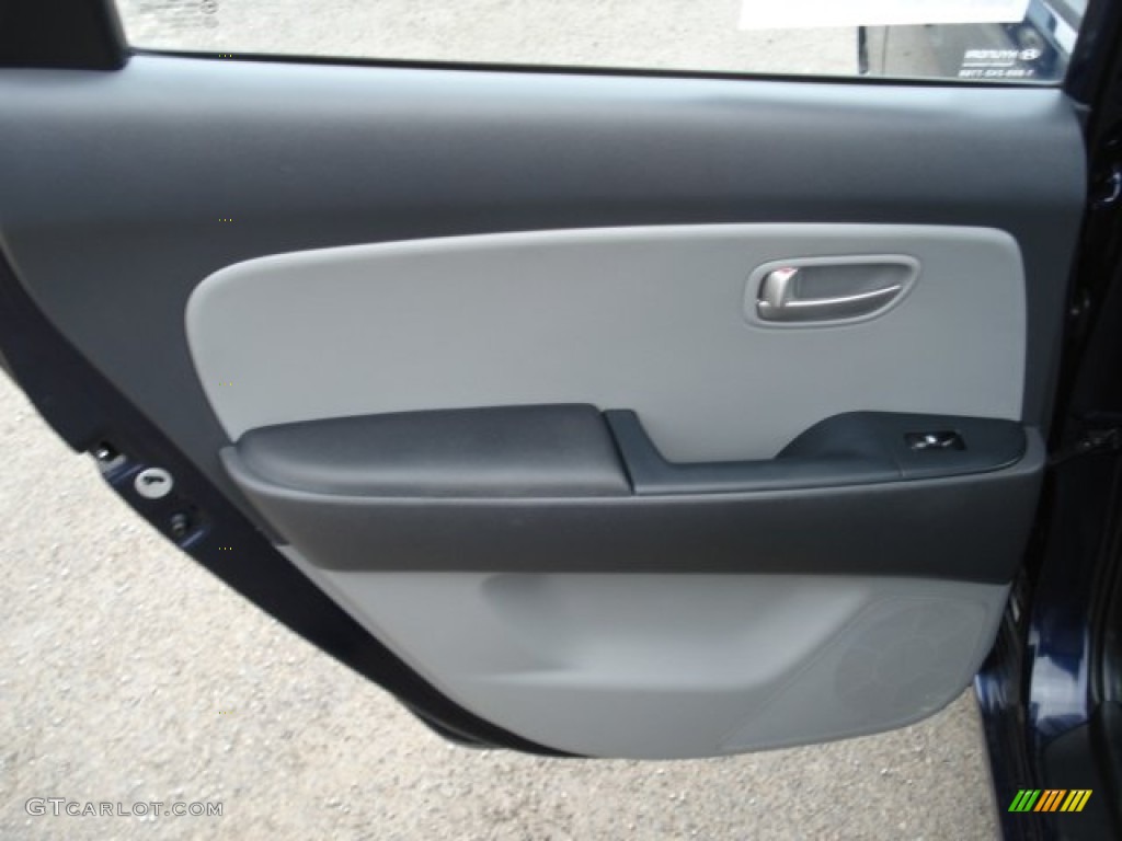 2009 Elantra GLS Sedan - Regatta Blue / Gray photo #14