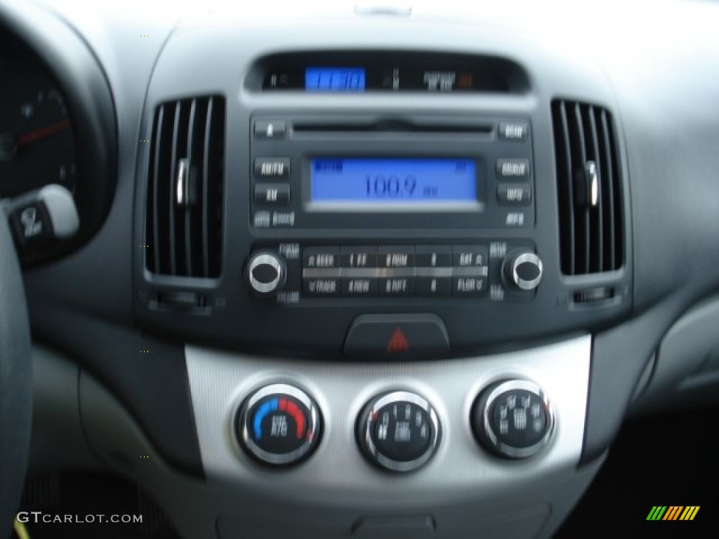 2009 Elantra GLS Sedan - Regatta Blue / Gray photo #17