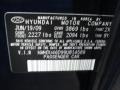 2009 Regatta Blue Hyundai Elantra GLS Sedan  photo #20
