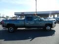 2008 Blue Granite Metallic Chevrolet Silverado 3500HD LTZ Crew Cab 4x4 Dually  photo #2