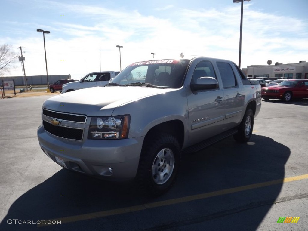 2008 Avalanche LT 4x4 - Silver Birch Metallic / Ebony photo #1