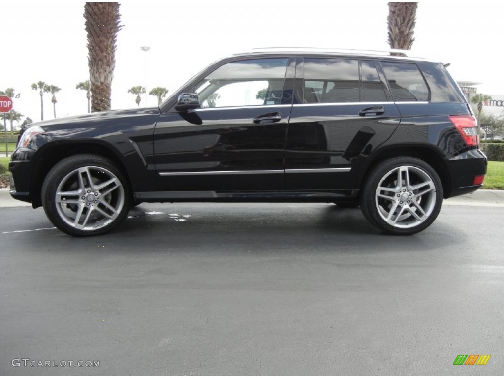 Black 2011 Mercedes-Benz GLK 350 Exterior Photo #61481457