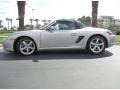 2008 Arctic Silver Metallic Porsche Boxster   photo #1