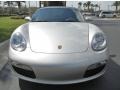 2008 Arctic Silver Metallic Porsche Boxster   photo #3