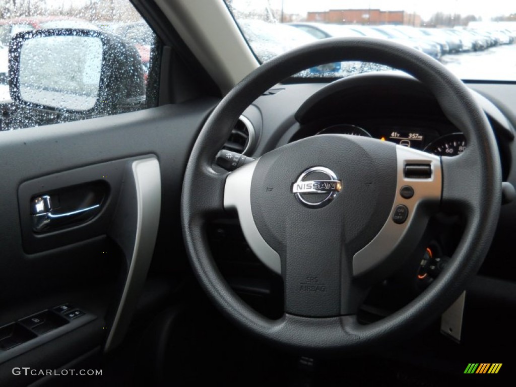 2011 Rogue S - Platinum Graphite / Black photo #4