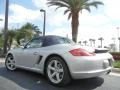 2008 Arctic Silver Metallic Porsche Boxster   photo #8