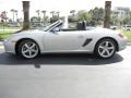 2008 Arctic Silver Metallic Porsche Boxster   photo #9