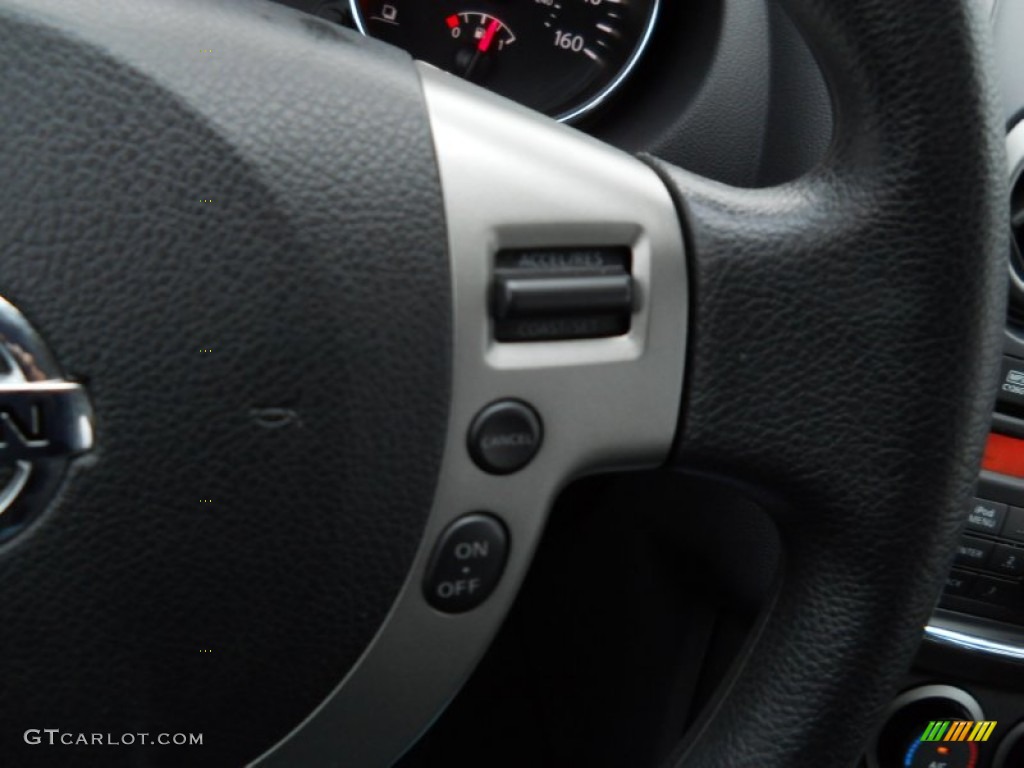 2011 Rogue S - Platinum Graphite / Black photo #8