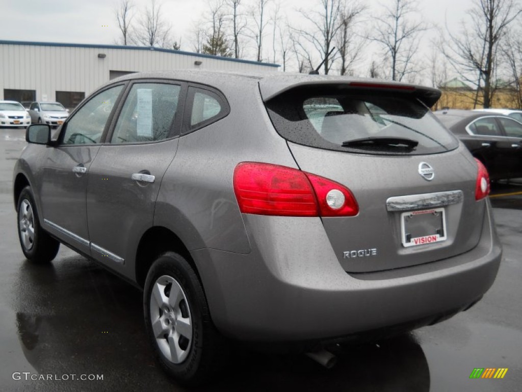 2011 Rogue S - Platinum Graphite / Black photo #12