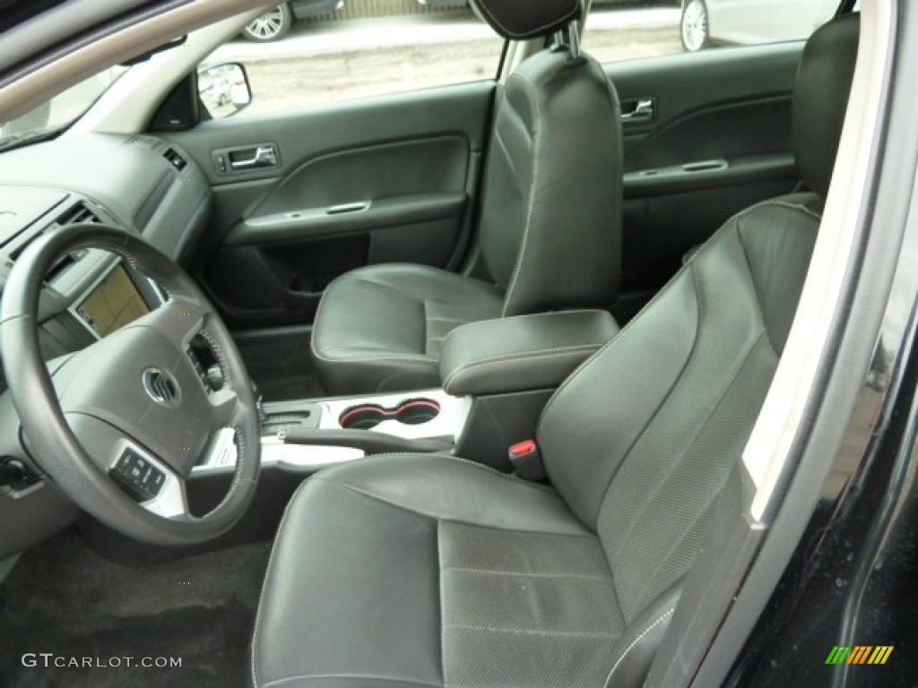 Dark Charcoal Interior 2010 Mercury Milan I4 Premier Photo #61481955