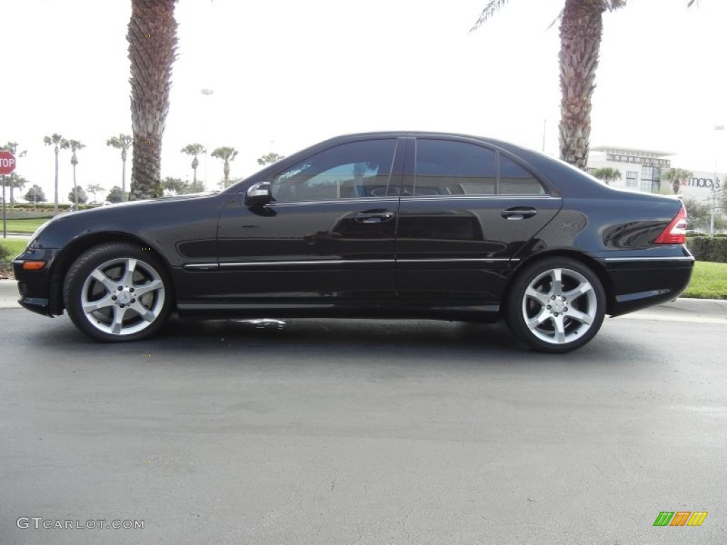 Black 2007 Mercedes-Benz C 230 Sport Exterior Photo #61482038
