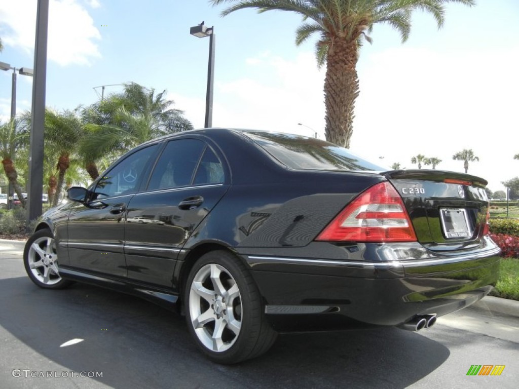 Black 2007 Mercedes-Benz C 230 Sport Exterior Photo #61482102