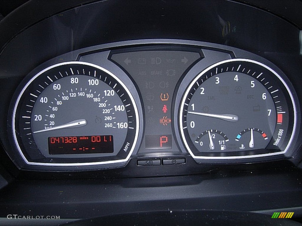 2008 BMW X3 3.0si Gauges Photo #61482474