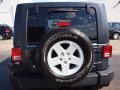 2008 Steel Blue Metallic Jeep Wrangler Unlimited X 4x4  photo #6