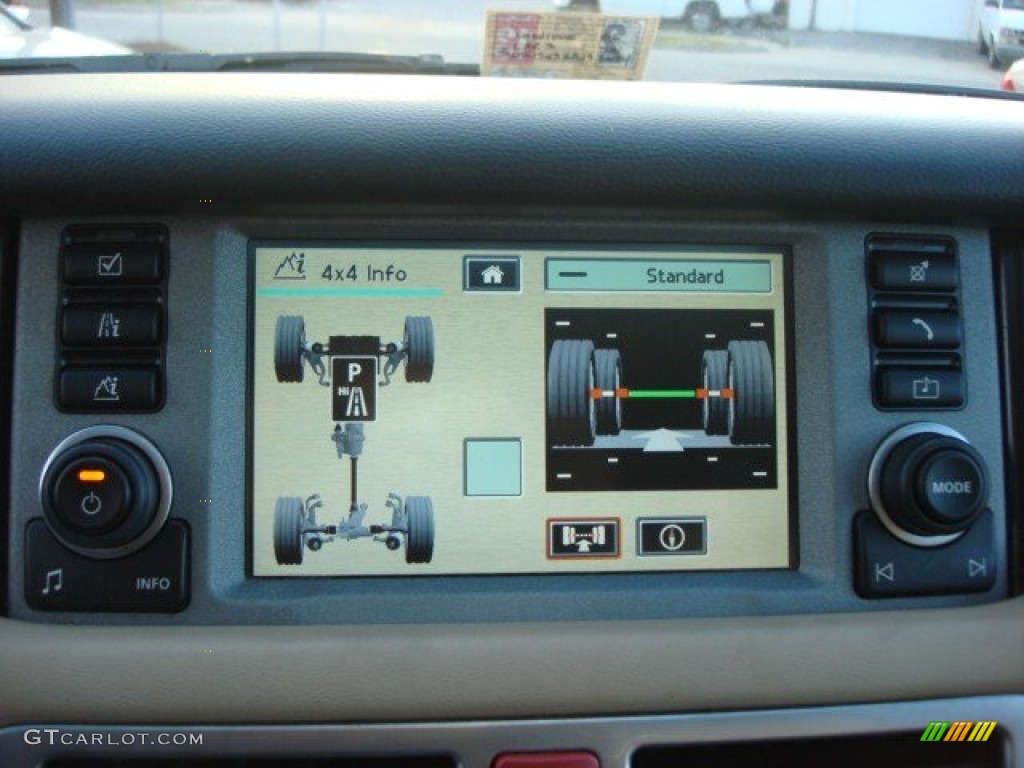 2006 Land Rover Range Rover HSE Controls Photo #61483692