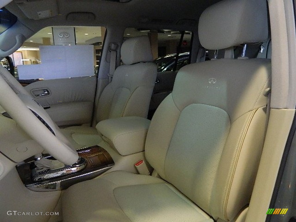 Wheat Interior 2012 Infiniti QX 56 4WD Photo #61484096