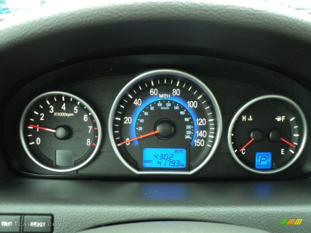 2010 Hyundai Veracruz Limited AWD Gauges Photos