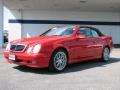 2002 Magma Red Mercedes-Benz CLK 320 Cabriolet  photo #11