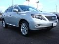 2010 Tungsten Silver Pearl Lexus RX 450h AWD Hybrid  photo #1