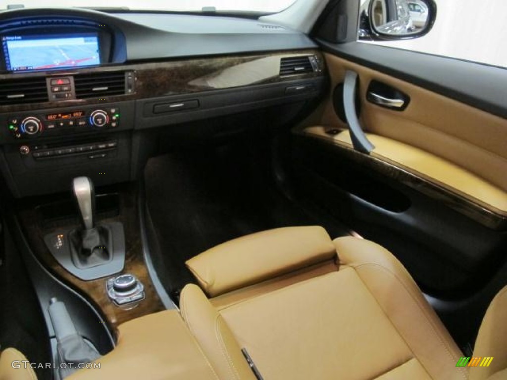 2009 3 Series 335i Sedan - Jet Black / Saddle Brown Dakota Leather photo #17