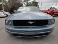 2005 Windveil Blue Metallic Ford Mustang V6 Premium Convertible  photo #13