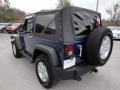 2009 Deep Water Blue Pearl Coat Jeep Wrangler X 4x4  photo #3