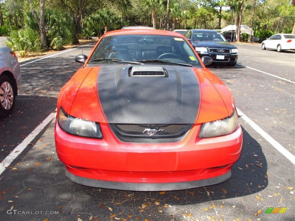 2003 Mustang Mach 1 Coupe - Torch Red / Dark Charcoal photo #1
